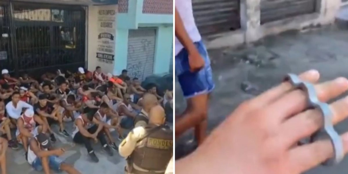 Polícia monta esquema para impedir revide de organizadas após confronto