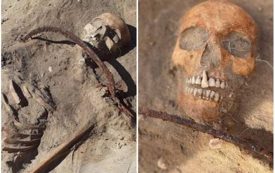 Arqueólogos encontram 'vampira' durante escavação na Polônia