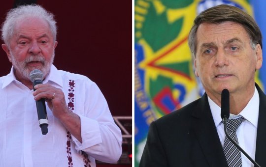 Ipec: Lula aumenta vantagem contra Bolsonaro no 2º turno