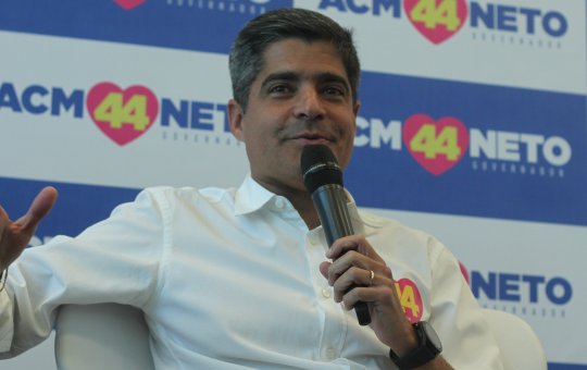 Paraná Pesquisas: ACM Neto lidera para o governo da Bahia com 52,9%