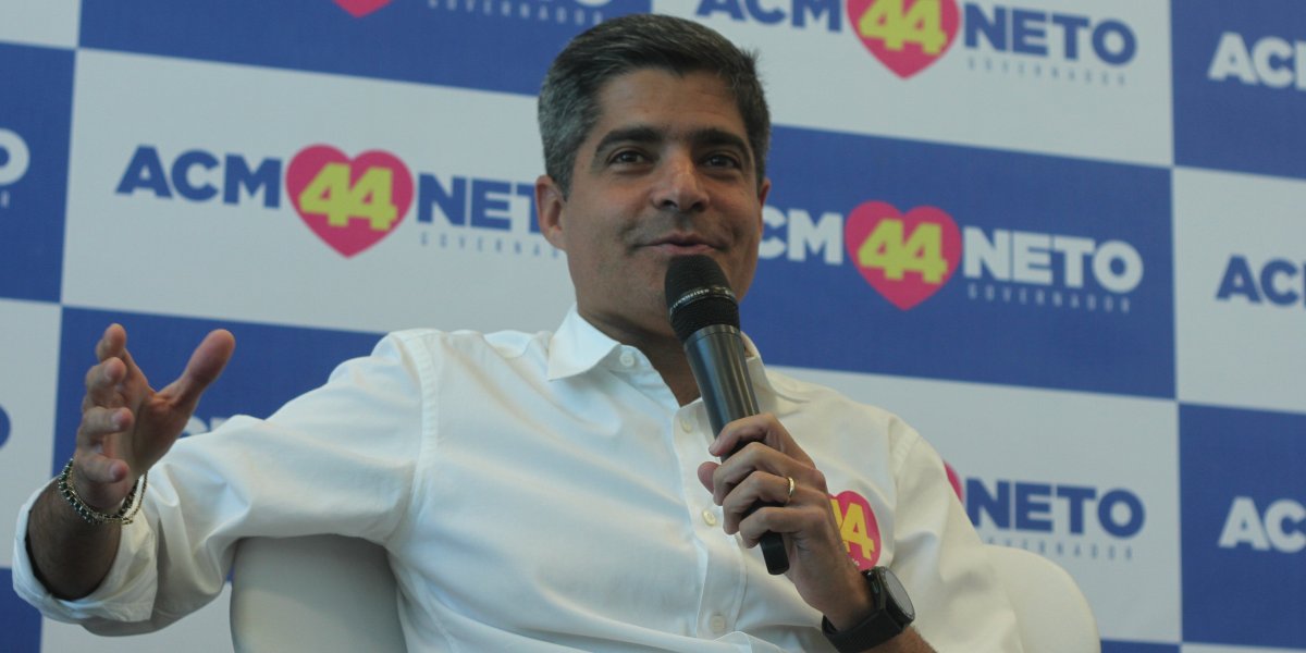 Paraná Pesquisas: ACM Neto lidera para o governo da Bahia com 52,9%