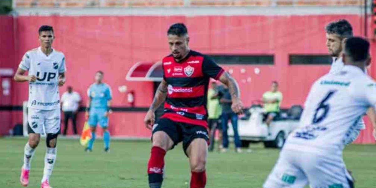 Fora de casa, Vitória empata com o ABC e se complica na Série C