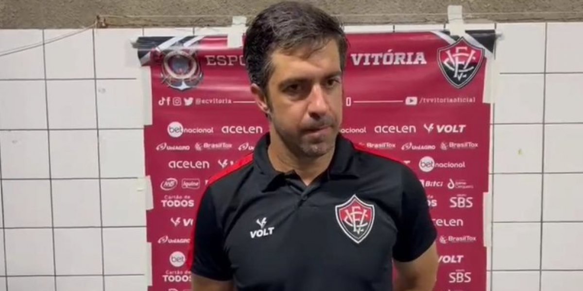 Após empate do Vitória, João Burse exalta atuação de Dalton contra o ABC