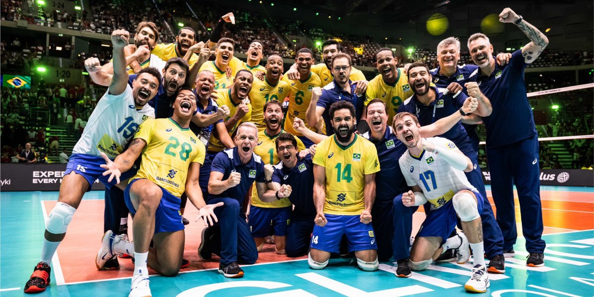 Mundial de Vôlei: Brasil bate Eslovênia e conquista medalha de bronze