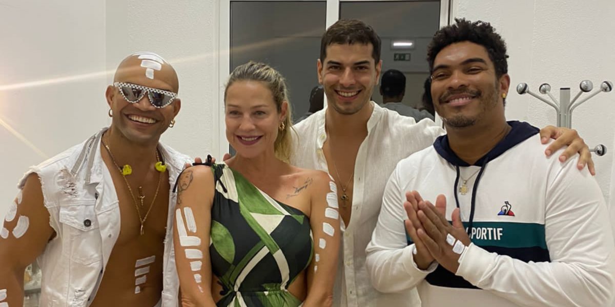 Scooby leva filhos para o RiR; Piovani curte show da Timbalada em Portugal