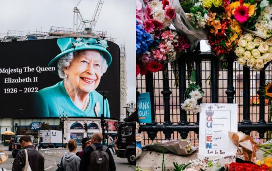 Corpo da rainha Elizabeth II chega ao Palácio de Buckingham, em Londres