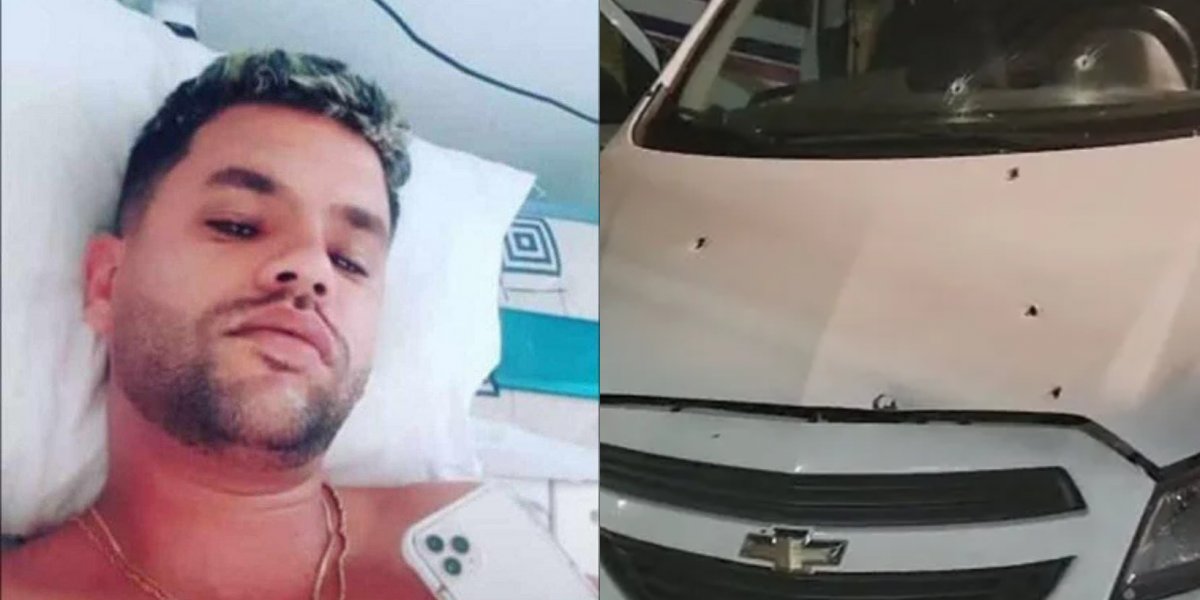 Taxista é morto e passageiro é baleado dentro de táxi em Salvador