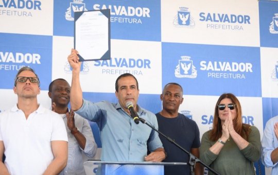Orla de Pituaçu começa a ser requalificada pela Prefeitura de Salvador