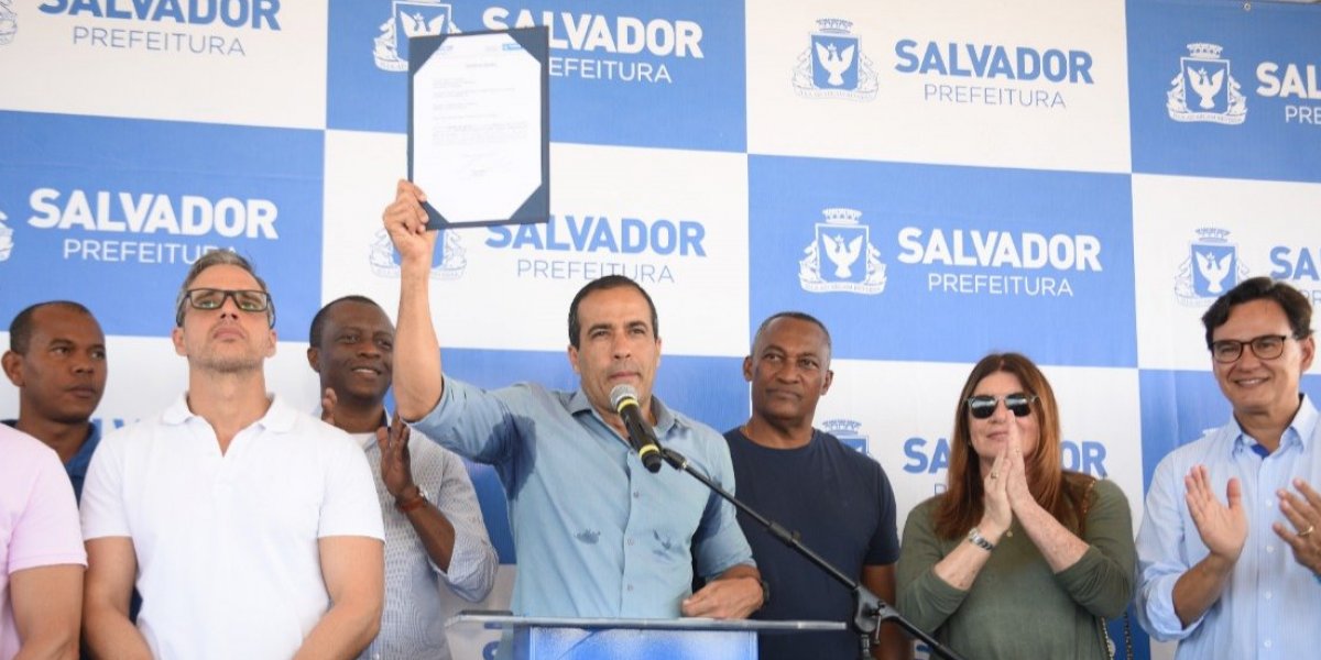 Orla de Pituaçu começa a ser requalificada pela Prefeitura de Salvador