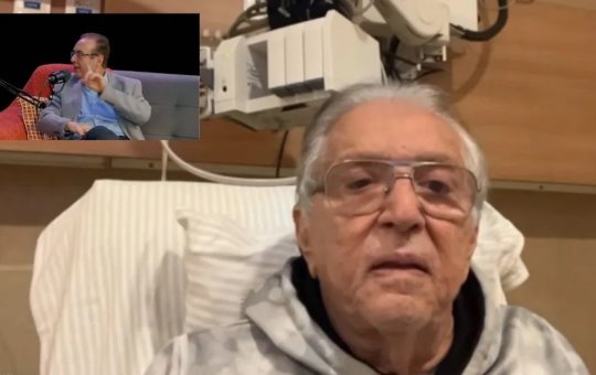 Carlos Alberto de Nóbrega é internado após diagnóstico de problema pulmonar