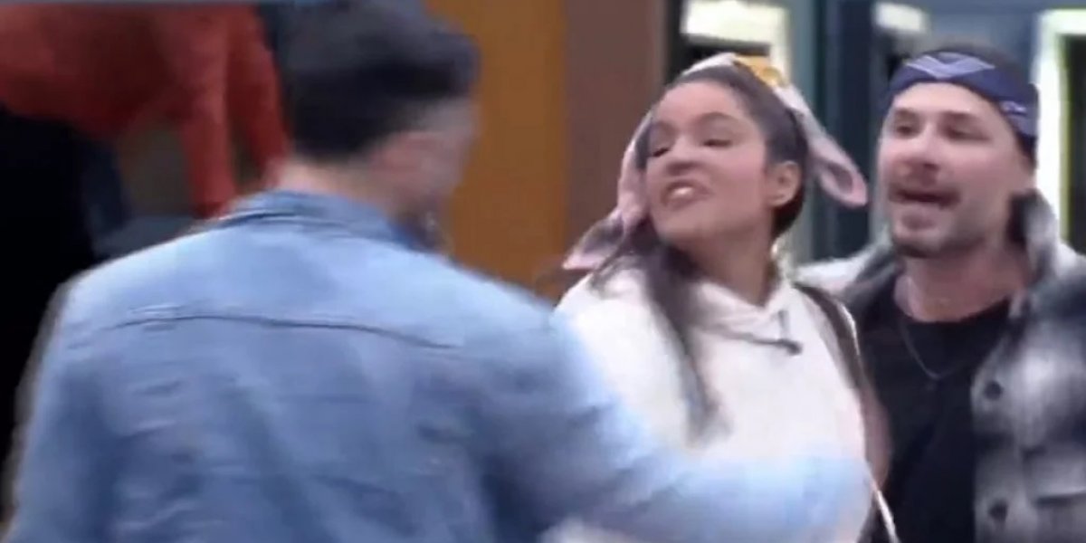 Influenciadora Kerline confronta Bruno Tálamo na A Fazenda: "Imundo"