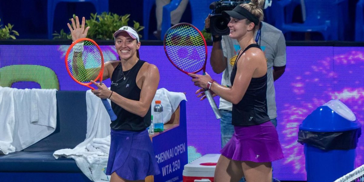 Luisa Stefani se classifica à final de duplas de WTA 250 na Índia