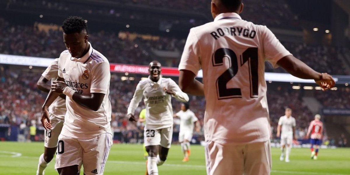 LaLiga denunciará cânticos racistas contra Vini Jr no Metropolitano