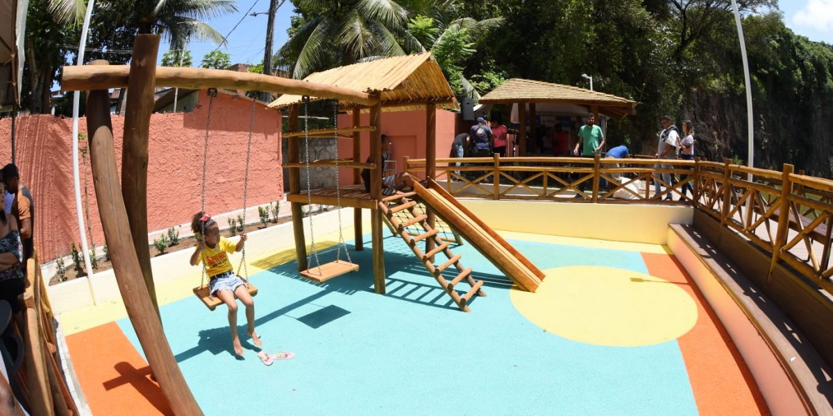 Bruno Reis inaugura a Lagoa da Timbalada, novo espaço de lazer do Cabula