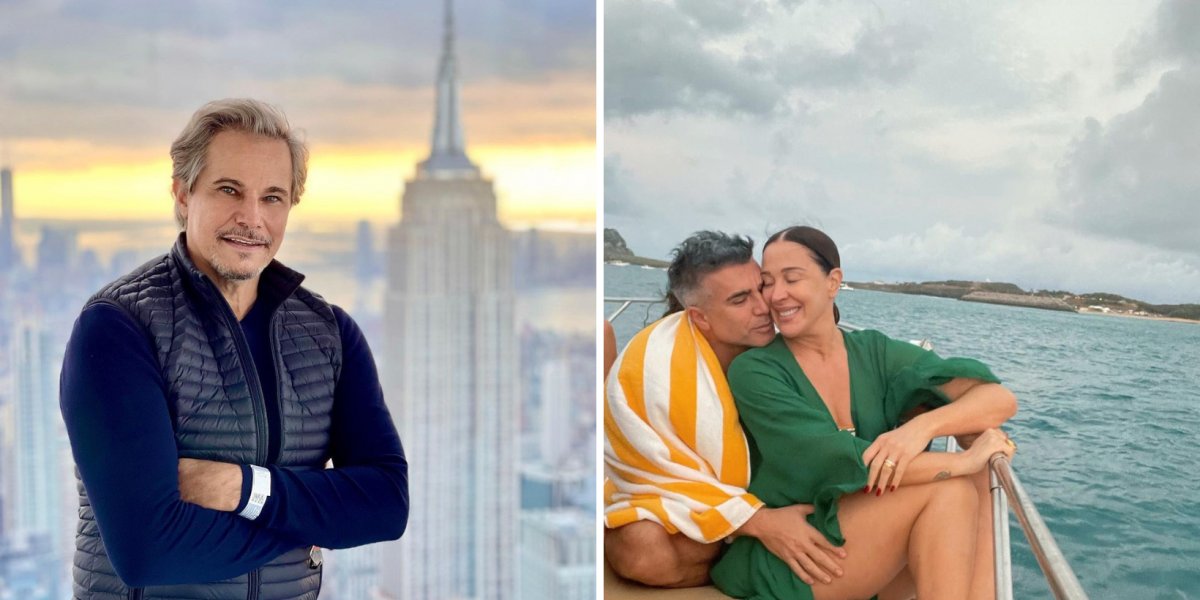 Edson Celulari, ex de Claudia Raia, parabeniza a atriz pela gravidez