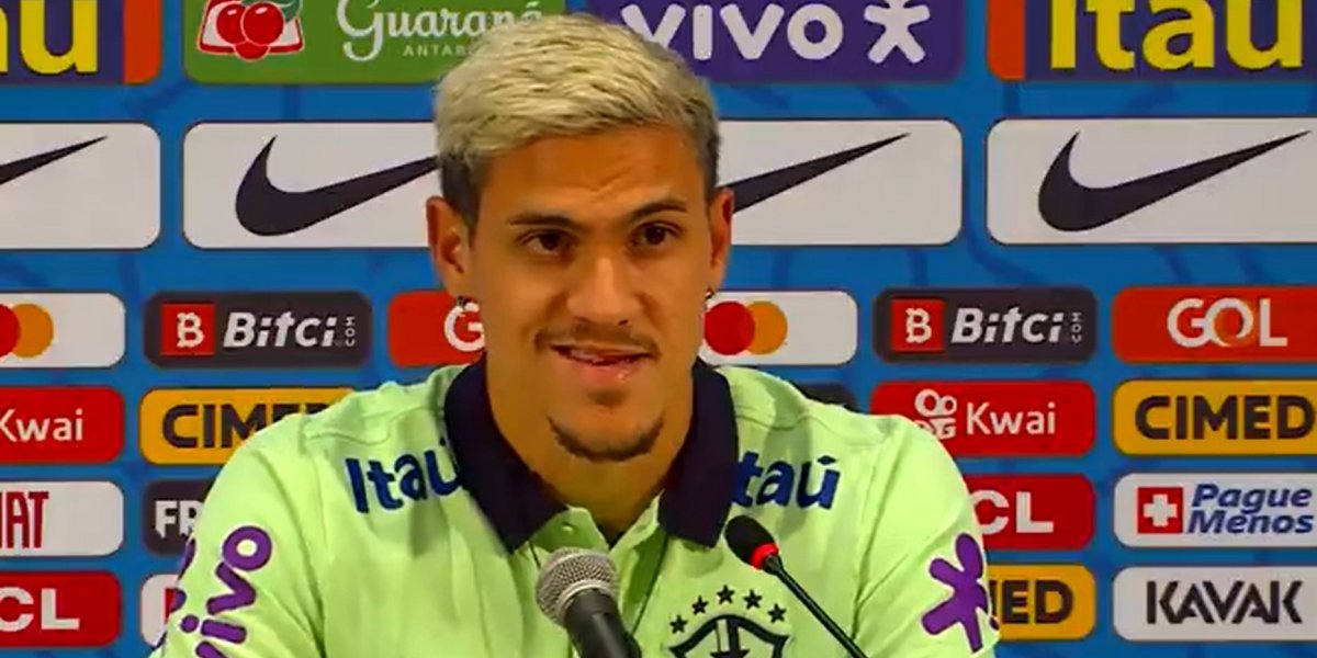 De volta a Seleção, Pedro diz que acreditou em volta por cima: "sempre tive fé"