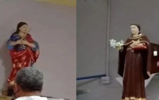 Imagens de santos furtadas são recuperadas em Vitória da Conquista