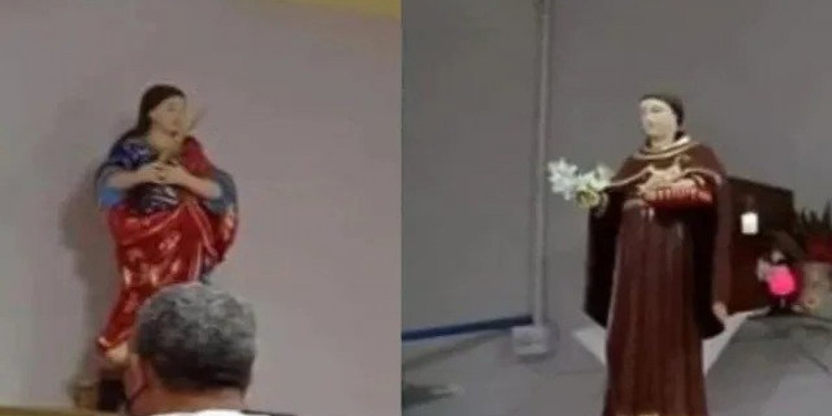 Imagens de santos furtadas são recuperadas em Vitória da Conquista