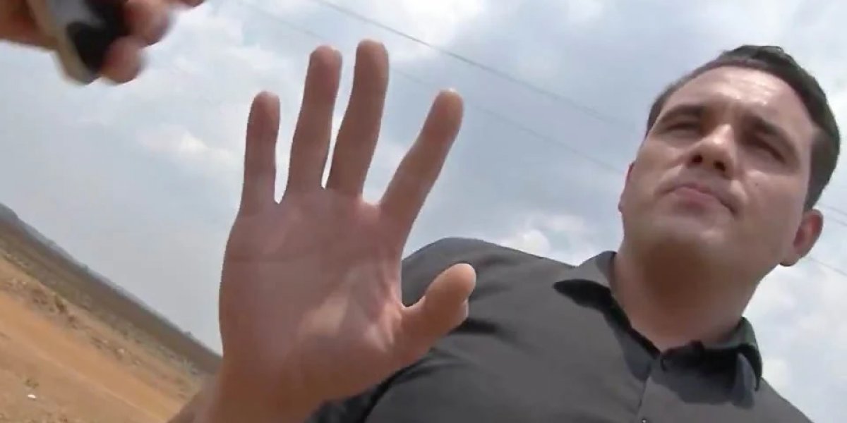 Equipe da Globo em MT é agredida durante reportagem; assista