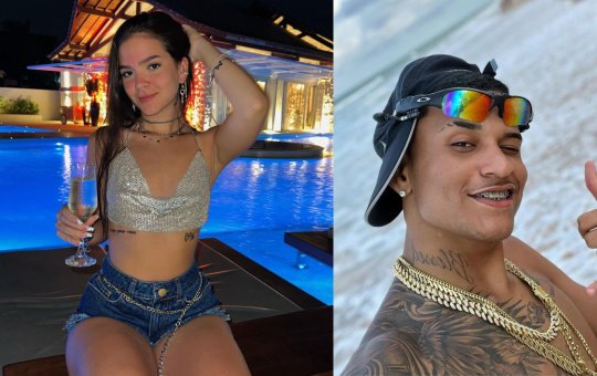 Cantor tenta flertar com Mel Maia e leva fora da atriz durante "live"