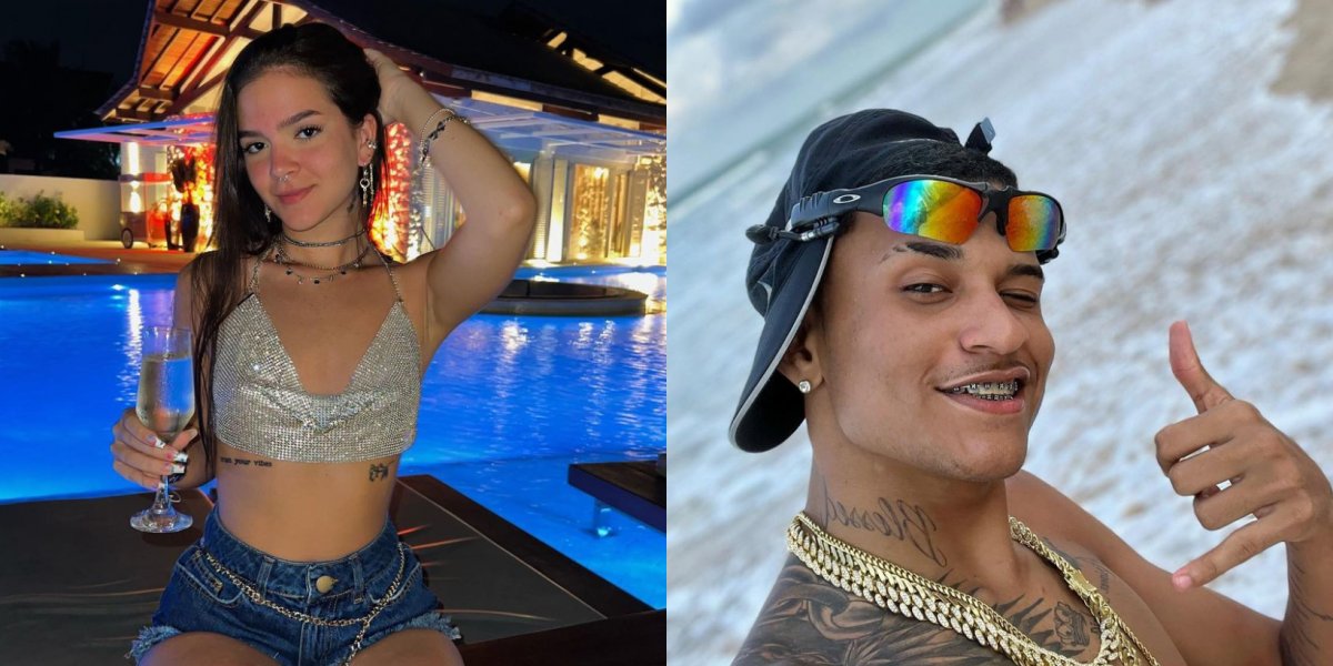 Cantor tenta flertar com Mel Maia e leva fora da atriz durante "live"