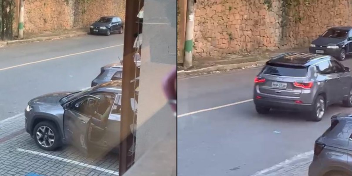 Homem rouba  carro à luz do dia no Horto Florestal