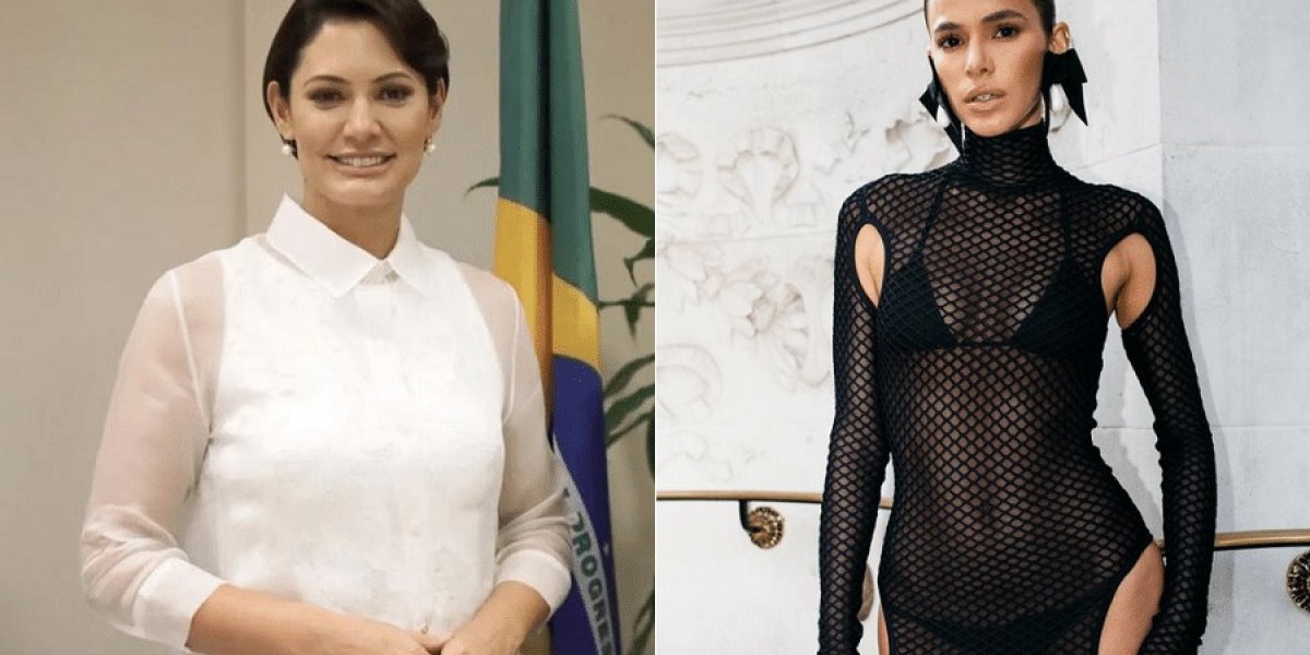 Michelle Bolsonaro chama Marquezine de “feia e vulgar” e atriz responde