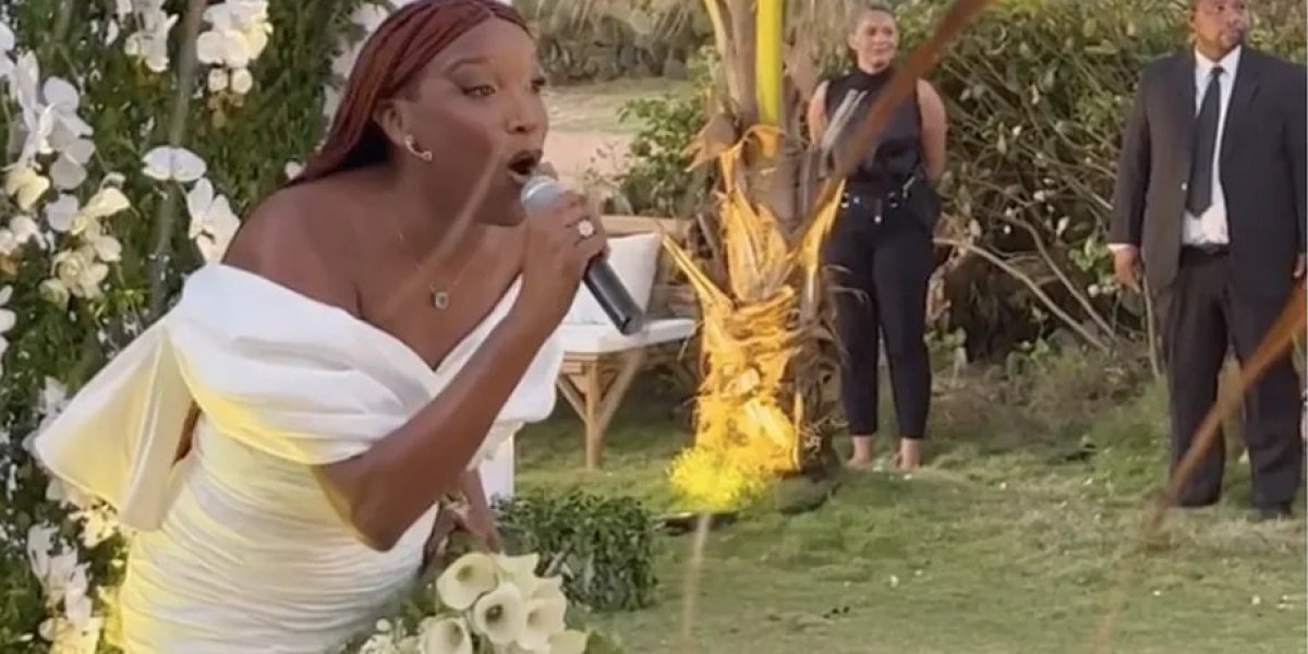 Majur e companheiro realizam cerimônia de casamento emocionante em Salvador