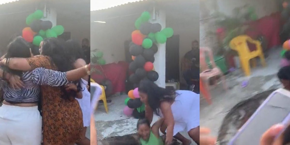 Viraliza vídeo de mulheres caindo em fossa ao som de 'Tem Cabaré essa Noite'