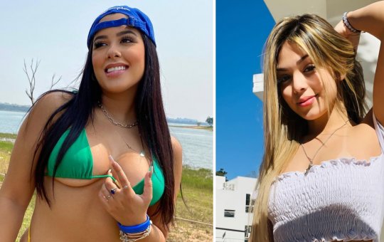 Melody e a ex-Chiquitita brigam e destroem cenário de programa