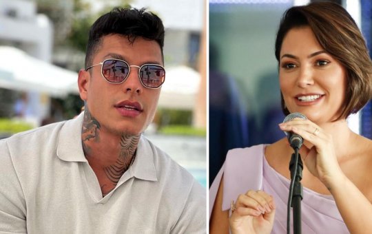 Victor Igoh sai em defesa de Bruna Marquezine e critica Michelle Bolsonaro