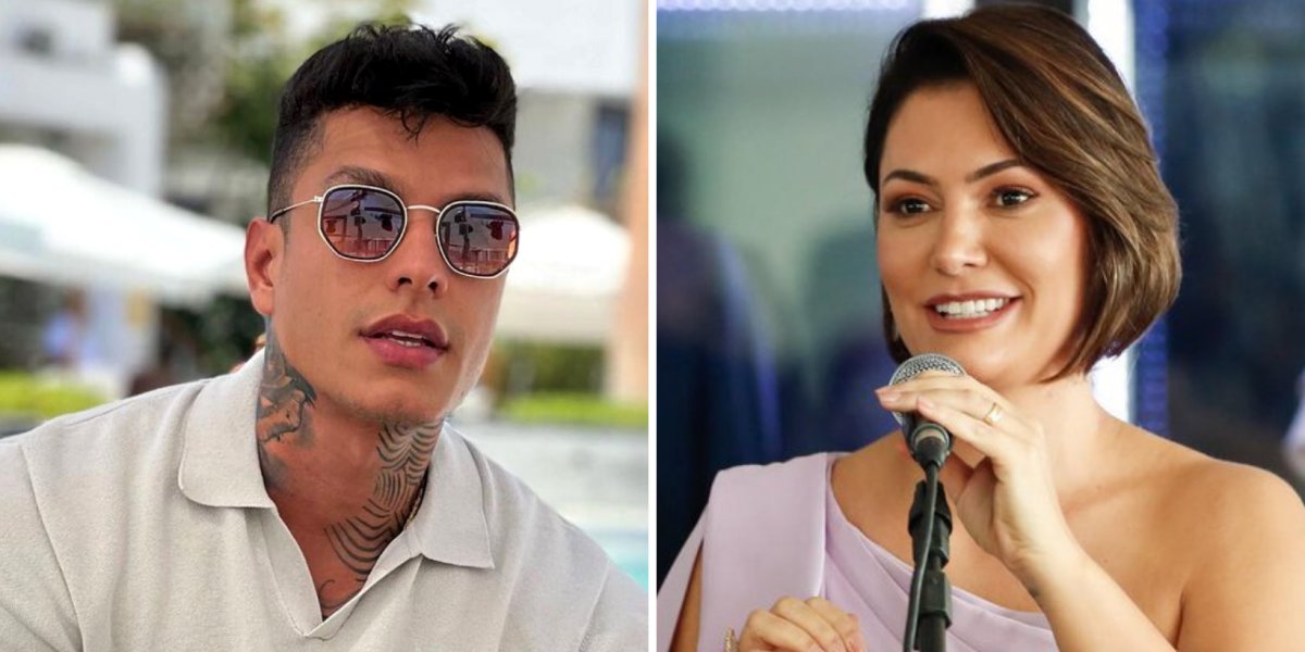 Victor Igoh sai em defesa de Bruna Marquezine e critica Michelle Bolsonaro