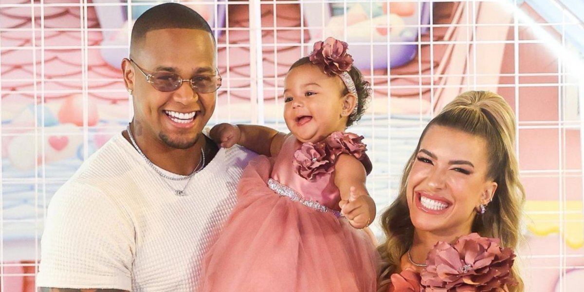 Lore Improta e Léo Santana celebram 1 ano de filha com festa luxuosa em Salvador