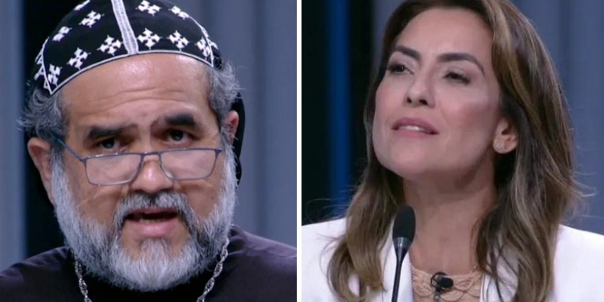 Debate: Soraya sobe o tom e chama Kelmon de "padre de festa junina"
