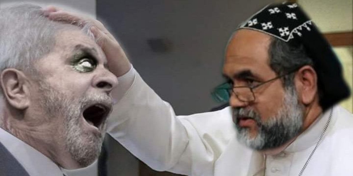 Lula e Padre Kelmon discutem feio em debate e petebista responde com meme