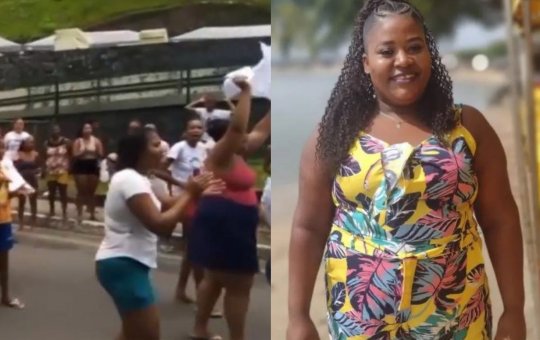Grupo protesta na região do Ogunjá após morte de mulher em ação policial