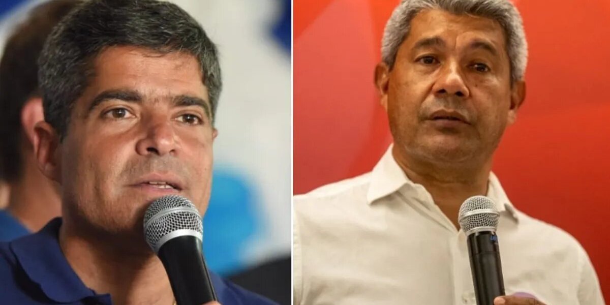 Datafolha: ACM Neto aparece com 51% das intenções de voto e Jerônimo com 38%