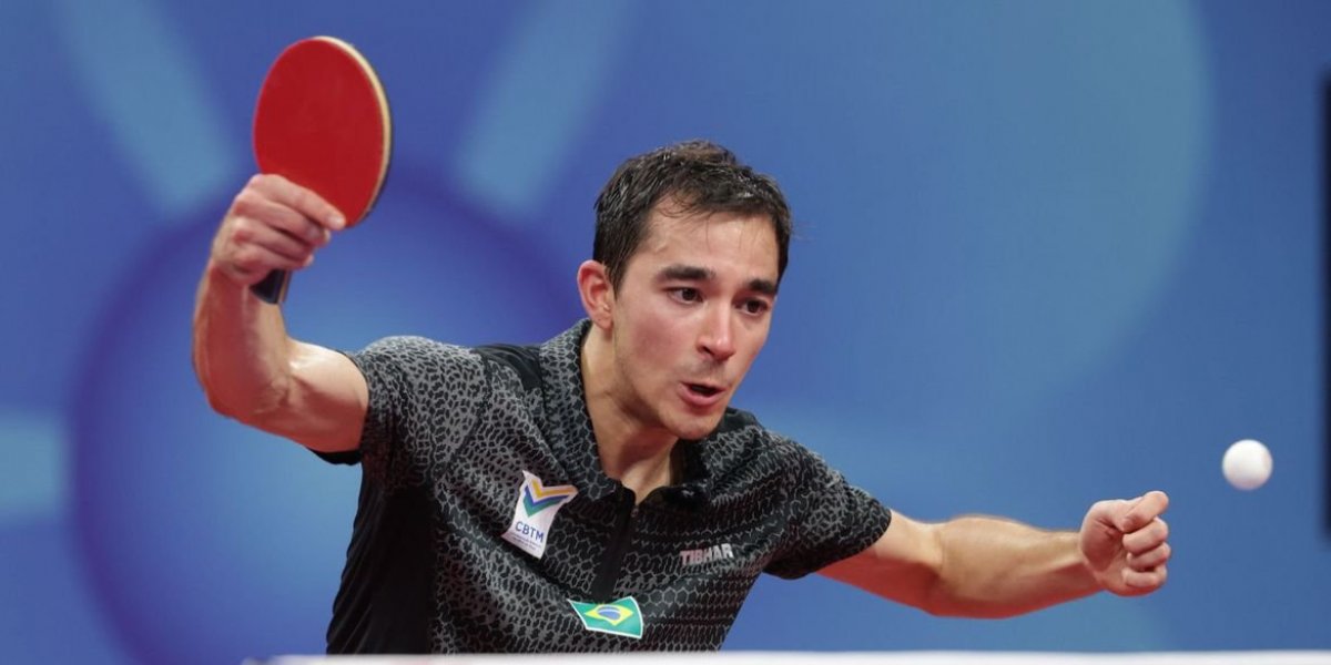 Tênis de mesa: Time masculino do Brasil avança às oitavas do Mundial