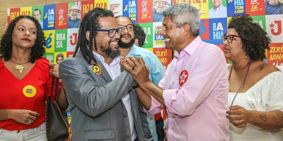 Eleições: Kléber Rosa oficializa apoio a Jerônimo Rodrigues