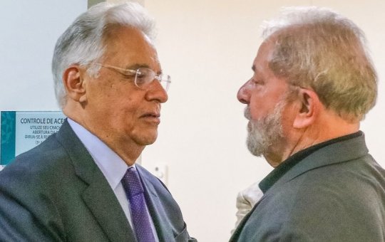 Adversário histórico, FHC declara apoio a Lula no segundo turno