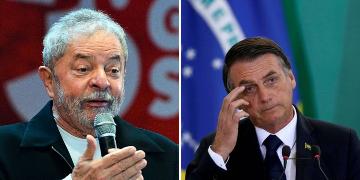 Ipec: Lula tem 51% de intenção de votos, e Bolsonaro, 43%