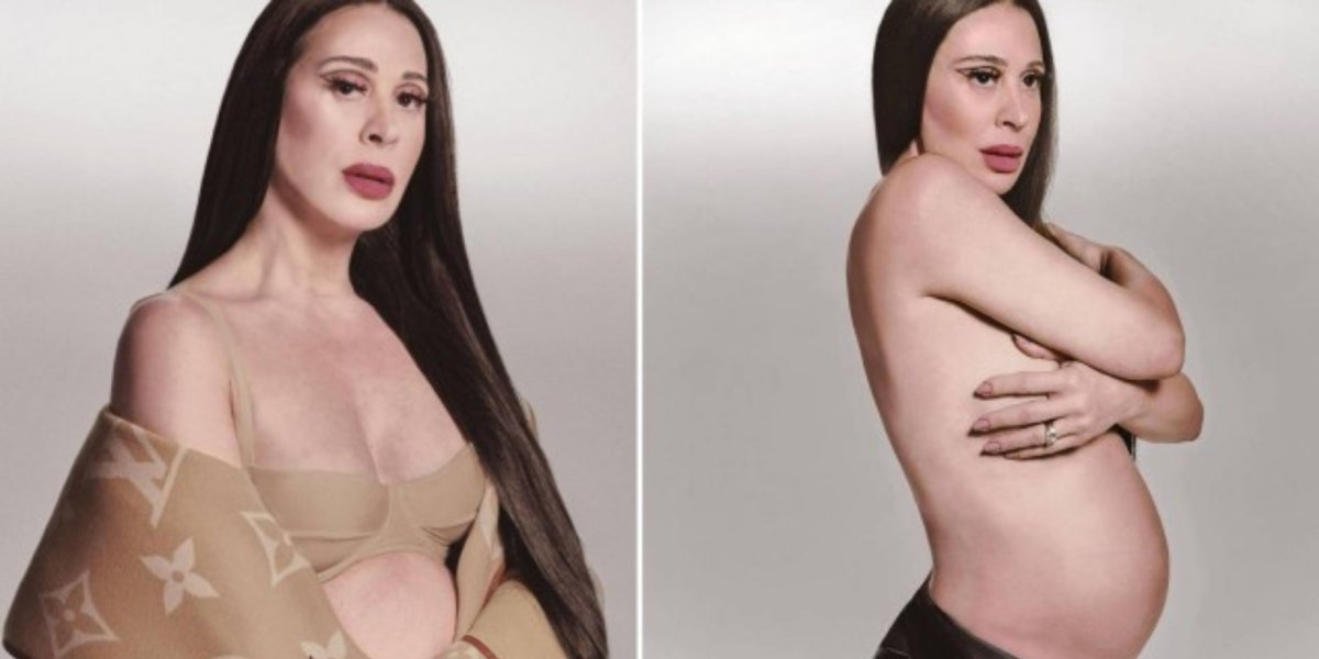 Grávida, Claudia Raia faz ensaio de topless e causa nas redes sociais