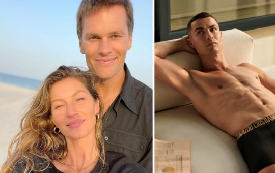 CR7 é apontado como pivô do divórcio entre Gisele Bündchen e Tom Brady. Entenda!