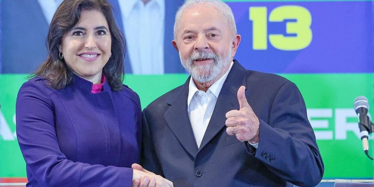 "Tem meu total apoio", afirma Tebet sobre aliança com Lula e Alckmin