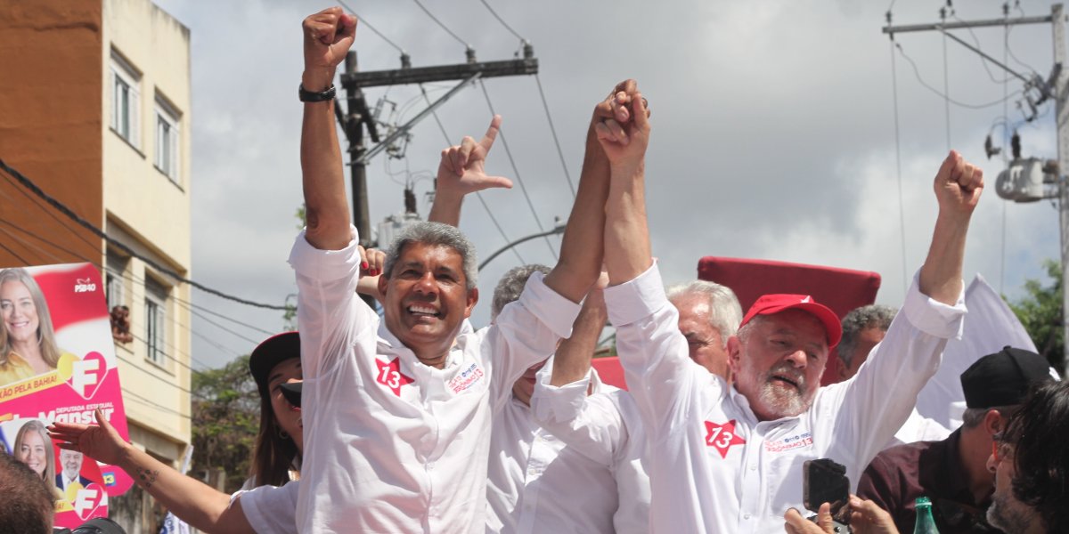 Lula realiza nova caminhada com Jerônimo Rodrigues em Salvador; confira a data