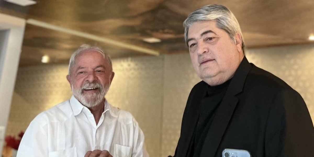 Amigo de Bolsonaro, Datena se encontra com Lula em São Paulo