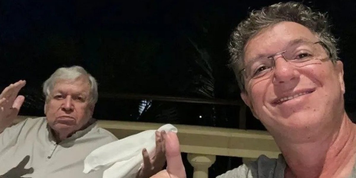 Boninho posta foto e famosos desejam boa recuperação a Boni após infarto 