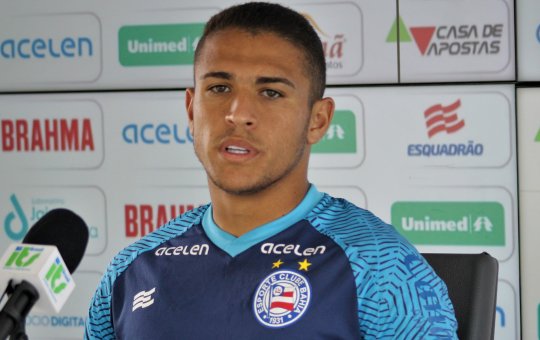 "Pronto para ajudar da melhor forma", disse Caio Vidal, sobre jogos do Bahia