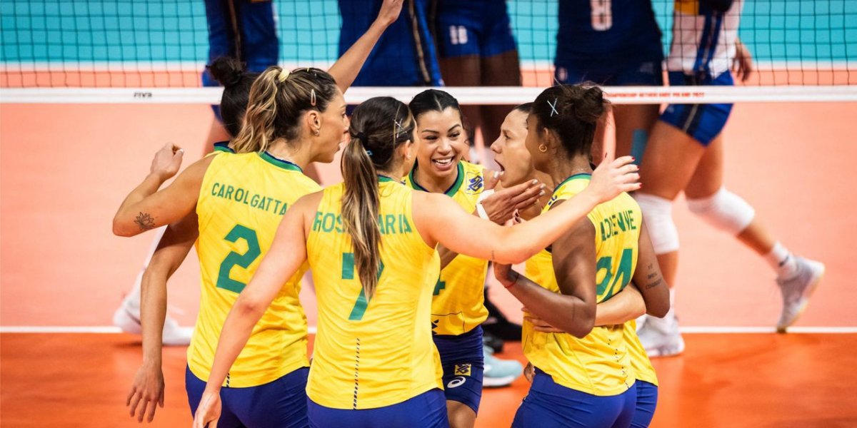 Brasil vence Itália e está na final do Mundial de Vôlei Feminino