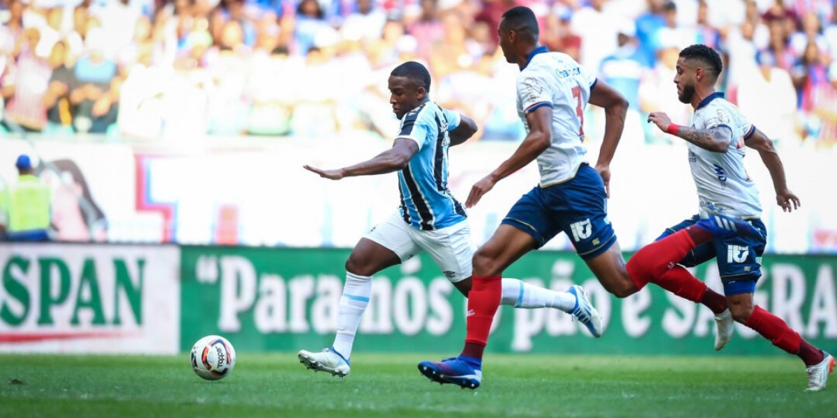 Histórico negativo: como visitante, Bahia só venceu o Grêmio uma única vez